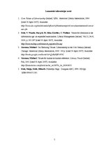 Referāts 'Vērtības un vērtību sistēma bibliotēkā', 8.