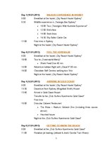 Referāts 'Tour to Australia', 5.