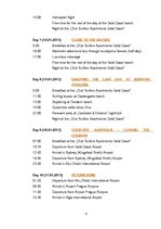 Referāts 'Tour to Australia', 6.