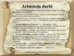 Prezentācija 'Aristotelis. "Politika" un citi darbi', 8.