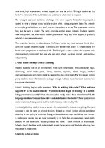 Eseja 'What makes a good school?', 5.
