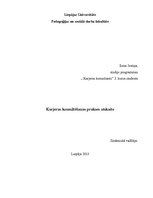 Prakses atskaite 'Karjeras konsultēšanas prakses atskaite', 1.