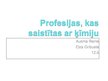 Prezentācija 'Profesijas, kas saistītas ar ķīmiju', 1.