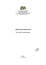 Konspekts 'Mūra staba un sienas aprēķins', 1.