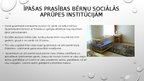 Prezentācija 'Higiēnas prasības sociālās aprūpes institūcijām', 10.
