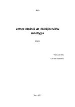 Referāts 'Zemes ložņātāji un lēkātāji latviešu mitoloģijā', 14.