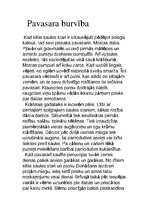 Eseja 'Pavasara burvība', 1.