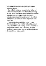 Eseja 'Pavasara burvība', 2.