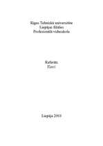 Referāts 'Ezeri', 1.