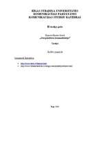 Eseja 'Arābu kultūra Latvijā', 1.