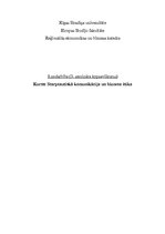 Konspekts 'Neverbālā saskarsme. Neverbālās saziņas zīmju sistēmas', 1.