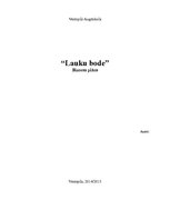 Biznesa plāns 'SIA "Lauku bode"', 1.