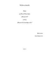 Eseja 'Eseja par Paula Tiliha tekstu "Drosme būt"', 1.