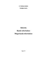 Konspekts 'Kaulu tuberkuloze', 1.