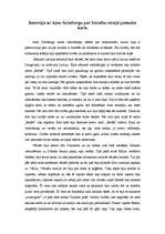 Eseja 'Intervija ar Ainu Grinbergu par bērnību Otrā pasaules kara laikā', 1.