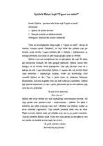 Eseja 'Spīdola Raiņa lugā “Uguns un nakts”', 1.