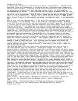 Eseja 'The Mirror of Frost', 1.