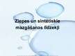 Prezentācija 'Ziepes un sintētiskie mazgāšanas līdzekļi', 1.