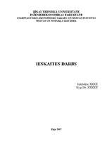 Referāts 'Stratēģiskā plānošana', 1.