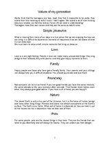 Prezentācija 'Values of My Generation', 1.