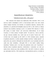 Eseja 'Stāvoklis Eiropā 1945.-1991.gads', 1.