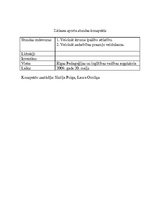 Konspekts 'Sporta stundas konspekts', 1.