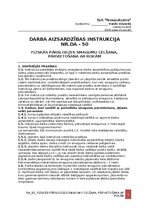 Paraugs 'Darba aizsardzības instrukcija - fiziskās pārslodzes smagumu celšana', 1.