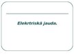 Prezentācija 'Elektriskā jauda', 1.