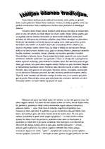 Konspekts 'Itālijas ēšanas tradīcijas', 1.