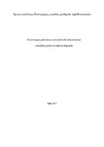 Konspekts 'Fizioterapijas plānošana un medicīniskā dokumentācija. Iesaldētais plecs jeb adh', 1.