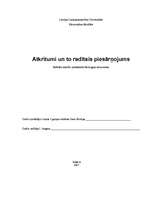 Referāts 'Atkritumi, to radītais piesārņojums', 1.