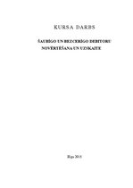 Referāts 'Šaubīgo un bezcerīgo debitoru uzskaite un novērtēšana', 1.