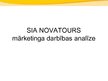 Referāts 'SIA "Novatours" mārketinga analīze', 38.