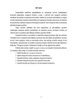 Referāts 'Transporta koridori', 2.