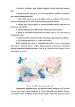 Referāts 'Transporta koridori', 8.