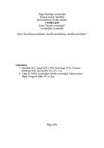 Konspekts 'Sociālā nevienlīdzība. Sociālā stratifikācija. Sociālā mobilitāte', 1.