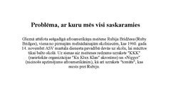 Prezentācija 'Segregācija ASV XX. Gadsimtā', 14.