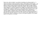 Eseja 'The Periodic Table of Elements', 1.