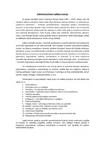 Konspekts 'Administratīvā vadības teorija', 1.