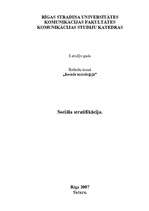 Referāts 'Sociālā stratifikācija', 1.