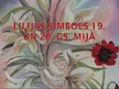 Prezentācija 'Lilijas simbols 19. un 20.gadsimta mijā', 1.