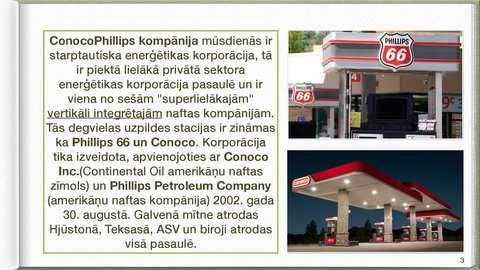 Prezentācija 'Conocophillips transnacionālās korporācijas apraksts', 3.