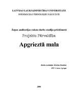 Referāts 'Apgrieztā mala', 1.