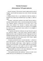 Eseja 'Vikentija Veresajeva grāmatas "Ārsta piezīmes" raksturojums', 2.