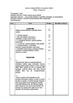 Konspekts 'Sporta rotaļnodarbības konspekts', 1.