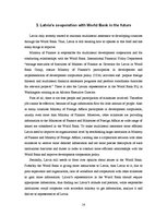 Referāts 'Latvia’s Cooperation with the World Bank', 14.