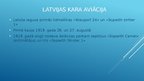 Prezentācija 'Latvijas aviācijas aizsākumi', 8.