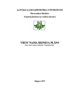 Biznesa plāns 'Viesu nama biznesa plāns', 1.