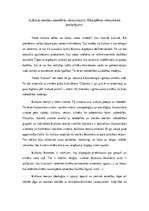 Eseja 'Kultūras teorijas specifikas raksturojums. Disciplīnas vēsturiskais ieskicējums', 1.