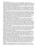 Eseja 'Mind Body Problem ', 1.